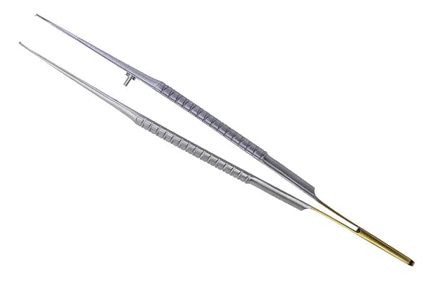 Pinza Micro diente de ratón Especial Curva